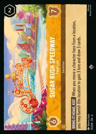 Sugar Rush Speedway - Finish Line  ·  Azurite Sea 35