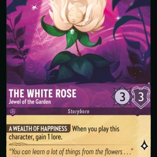 The White Rose - Jewel of the Garden  ·  Azurite Sea 40