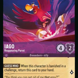 Iago - Reappearing Parrot  ·  Azurite Sea 45