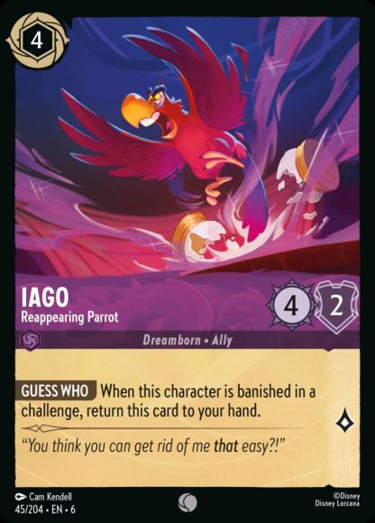 Iago - Reappearing Parrot · Azurite Sea 45