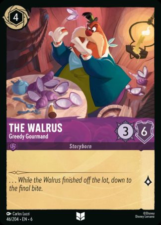 The Walrus - Greedy Gourmand  ·  Azurite Sea 46