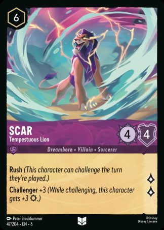 Scar - Tempestuous Lion  ·  Azurite Sea 47