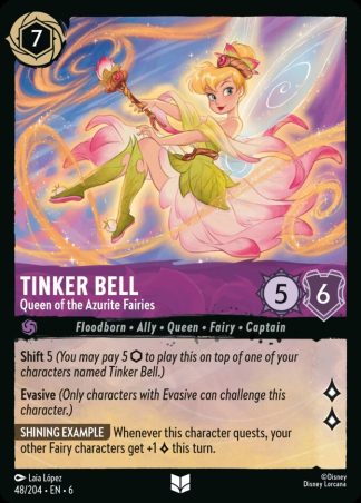 Tinker Bell - Queen of the Azurite Fairies  ·  Azurite Sea 48