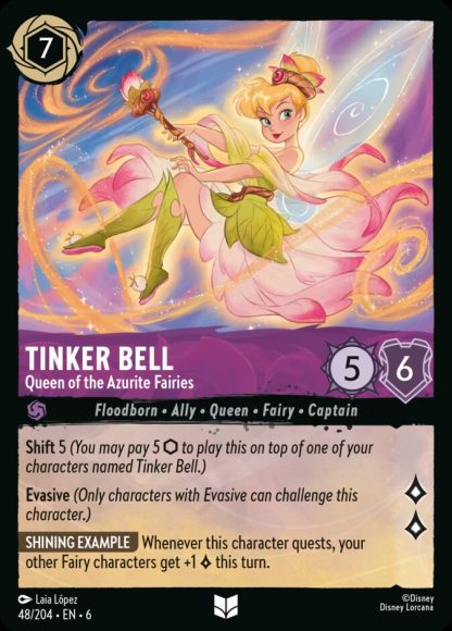 Tinker Bell - Queen of the Azurite Fairies · Azurite Sea 48