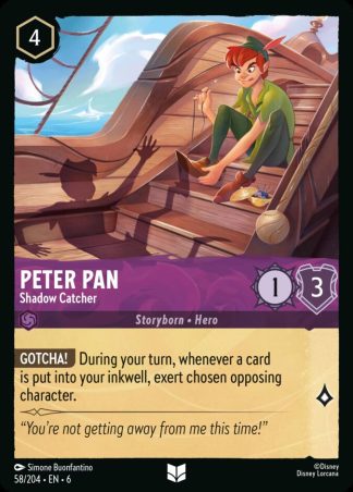 Peter Pan - Shadow Catcher  ·  Azurite Sea 58