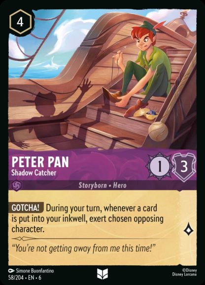 Peter Pan - Shadow Catcher · Azurite Sea 58