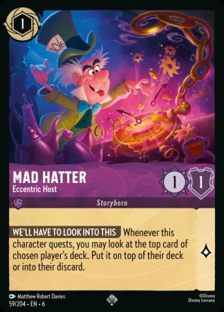 Mad Hatter - Eccentric Host  ·  Azurite Sea 59
