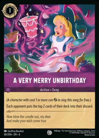 A Very Merry Unbirthday  ·  Azurite Sea 60