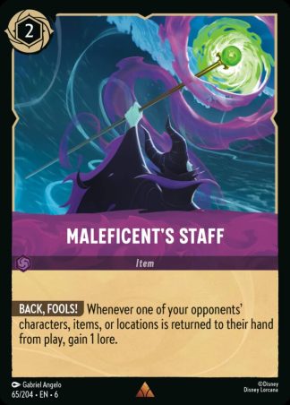 Maleficent's Staff  ·  Azurite Sea 65
