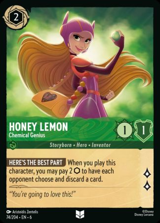 Honey Lemon - Chemical Genius  ·  Azurite Sea 74