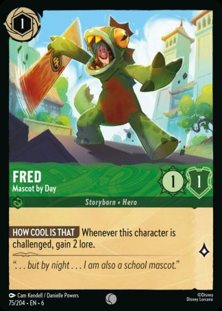Fred - Mascot by Day  ·  Azurite Sea 75