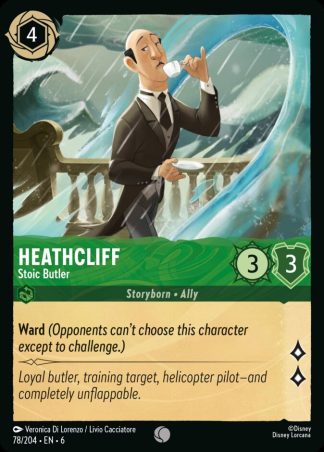 Heathcliff - Stoic Butler  ·  Azurite Sea 78