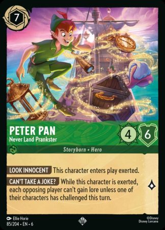 Peter Pan - Never Land Prankster  ·  Azurite Sea 85