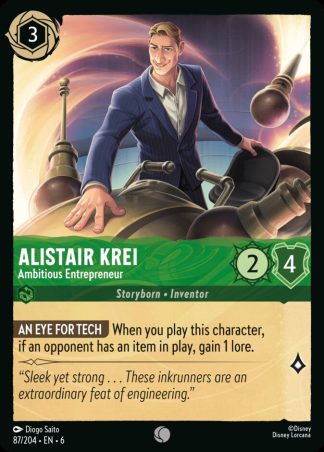 Alistair Krei - Ambitious Entrepreneur  ·  Azurite Sea 87