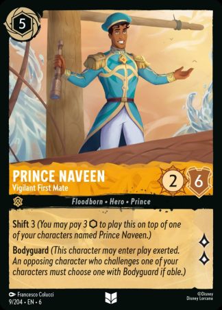 Prince Naveen - Vigilant First Mate  ·  Azurite Sea 9