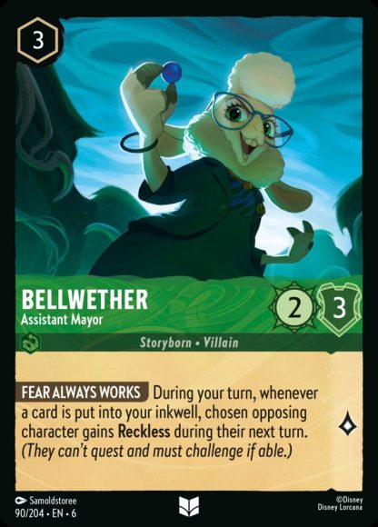 Bellwether - Assistant Mayor · Azurite Sea 90