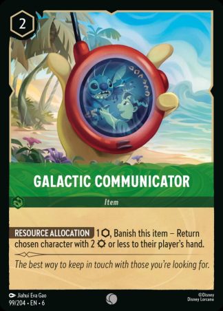 Galactic Communicator  ·  Azurite Sea 99