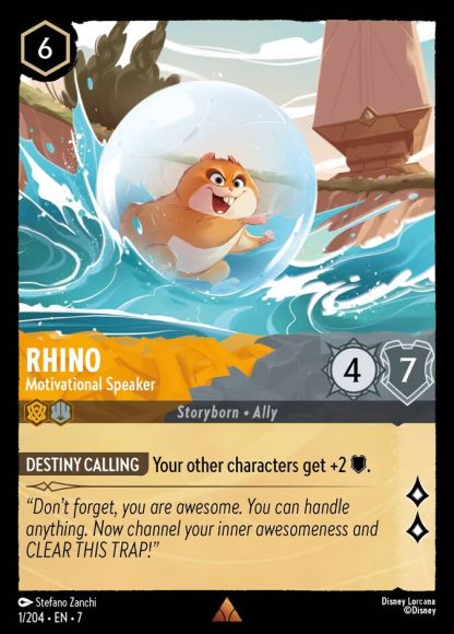 Rhino - Motivational Speaker · Archazia's Island 1