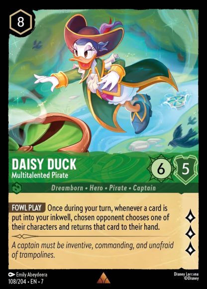 Daisy Duck - Multitalented Pirate · Archazia's Island 108