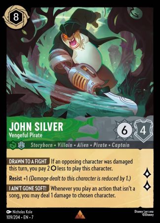 John Silver - Vengeful Pirate  ·  Archazia's Island 109