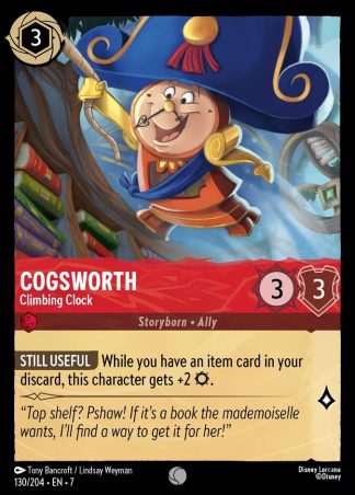 Cogsworth - Climbing Clock  ·  Archazia's Island 130