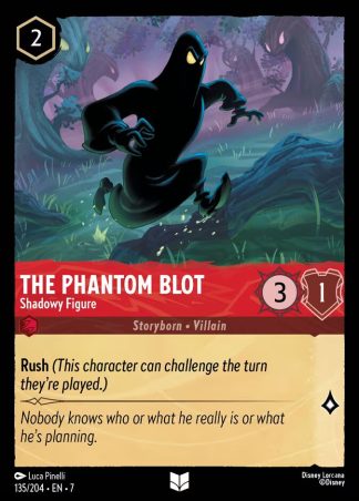 The Phantom Blot - Shadowy Figure  ·  Archazia's Island 135