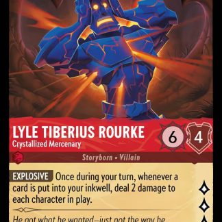 Lyle Tiberius Rourke - Crystallized Mercenary  ·  Archazia's Island 140