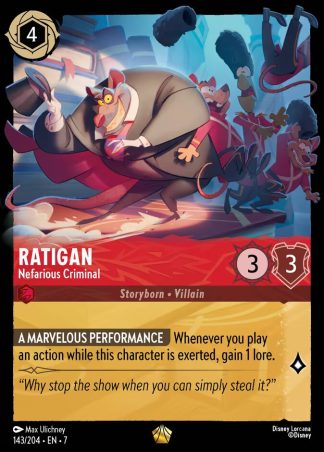 Ratigan - Nefarious Criminal  ·  Archazia's Island 143