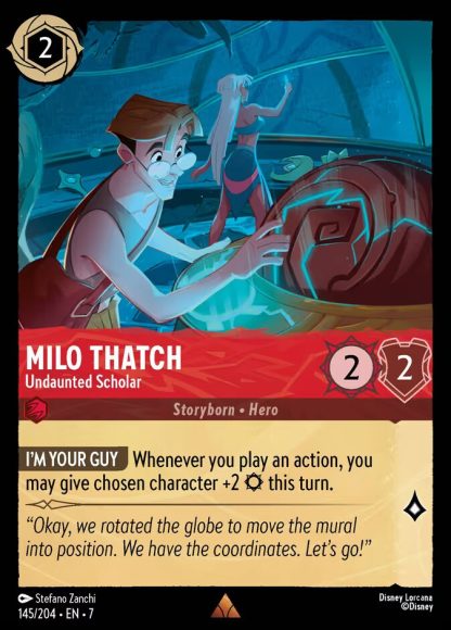 Milo Thatch - Undaunted Scholar · Archazia's Island 145
