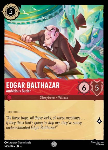 Edgar Balthazar - Ambitious Butler · Archazia's Island 146