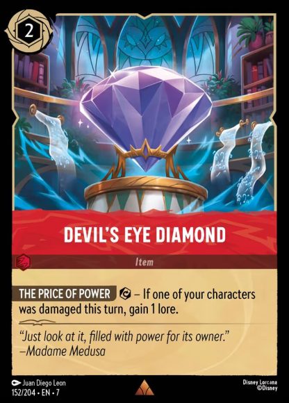Devil's Eye Diamond · Archazia's Island 152
