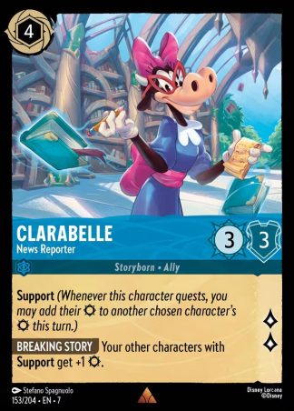 Clarabelle - News Reporter  ·  Archazia's Island 153