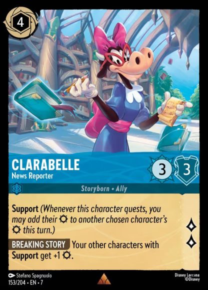 Clarabelle - News Reporter · Archazia's Island 153