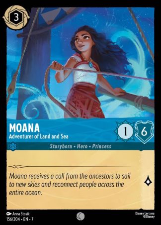 Moana - Adventurer of Land and Sea  ·  Archazia's Island 156