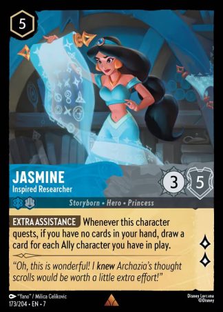 Jasmine - Inspired Researcher  ·  Archazia's Island 173