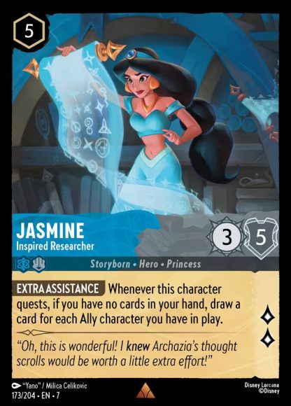 Jasmine - Inspired Researcher · Archazia's Island 173