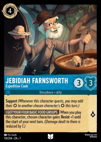 Jebidiah Farnsworth - Expedition Cook  ·  Archazia's Island 174