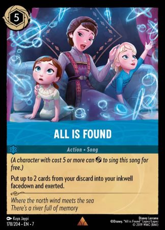 All Is Found  ·  Archazia's Island 178