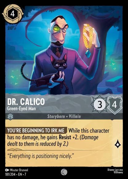 Dr. Calico - Green-Eyed Man · Archazia's Island 181