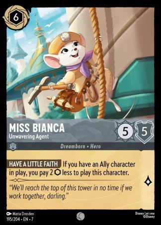 Miss Bianca - Unwavering Agent  ·  Archazia's Island 195