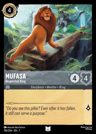 Mufasa - Respected King  ·  Archazia's Island 196