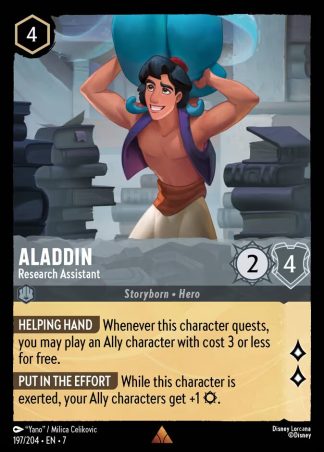 Aladdin - Research Assistant  ·  Archazia's Island 197