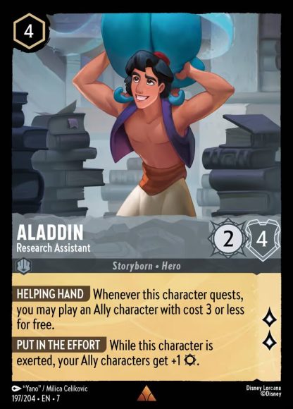 Aladdin - Research Assistant · Archazia's Island 197