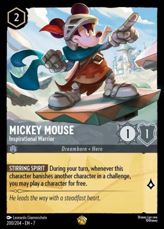 Mickey Mouse - Inspirational Warrior  ·  Archazia's Island 200
