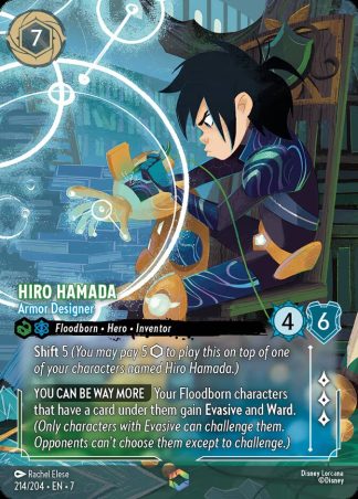 Hiro Hamada - Armor Designer  ·  Archazia's Island 214