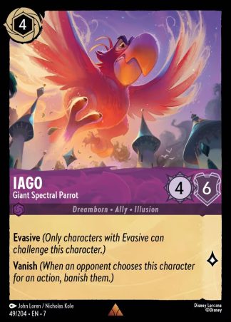 Iago - Giant Spectral Parrot  ·  Archazia's Island 49