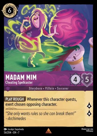 Madam Mim - Cheating Spellcaster  ·  Archazia's Island 56