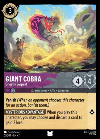 Giant Cobra - Ghostly Serpent  ·  Archazia's Island 57