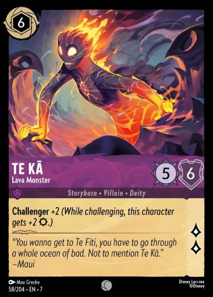 Te Kā - Lava Monster · Archazia's Island 58