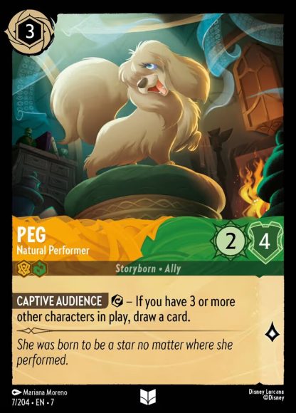 Peg - Natural Performer · Archazia's Island 7